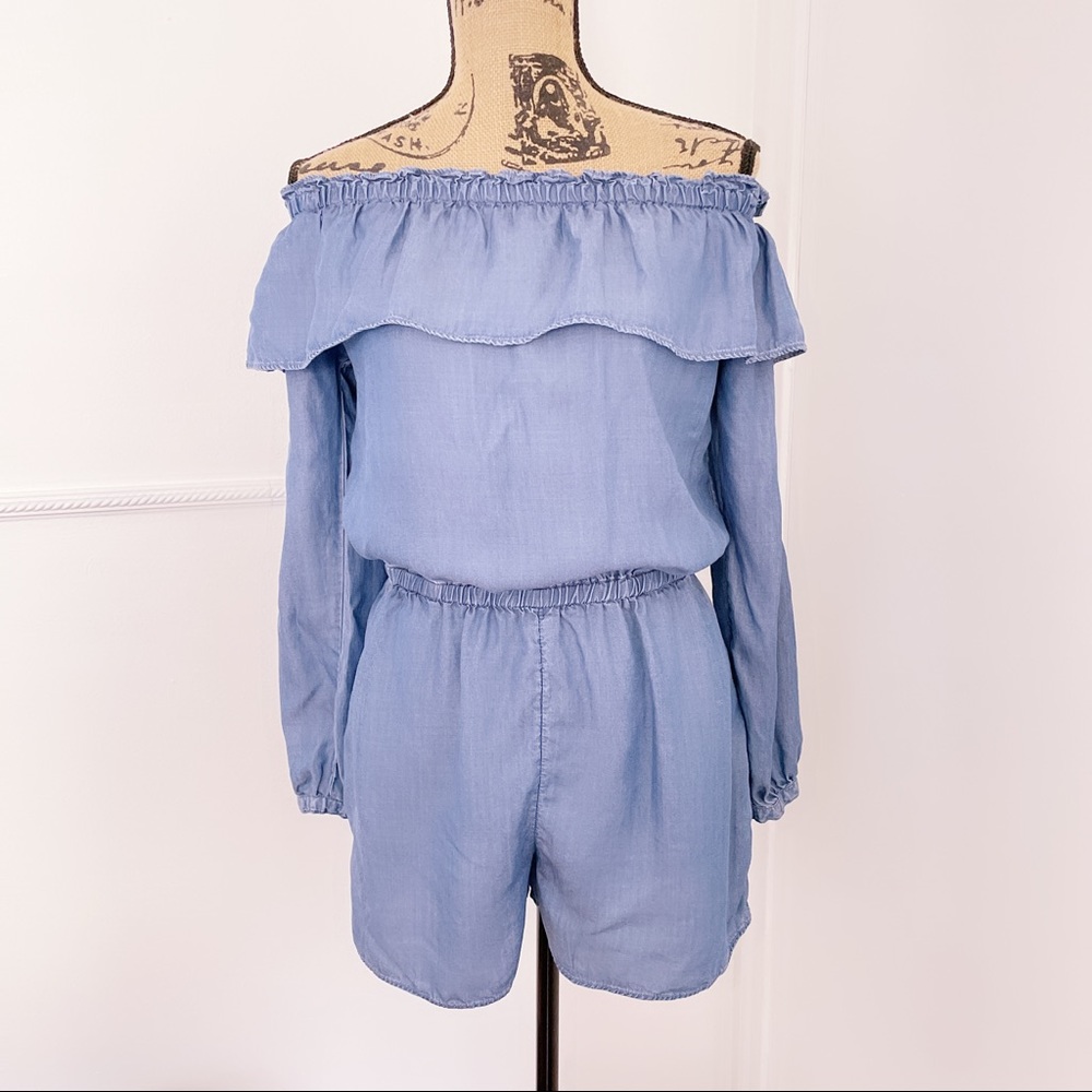 Michael Kors Denim Romper